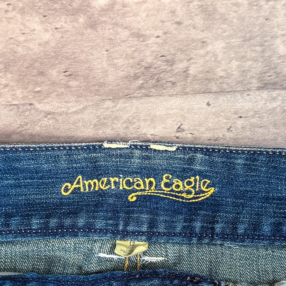 Vintage VTG Y2K 2000's 00's American Eagle MIni Denim Jean's Skirt - Picture 3 of 4